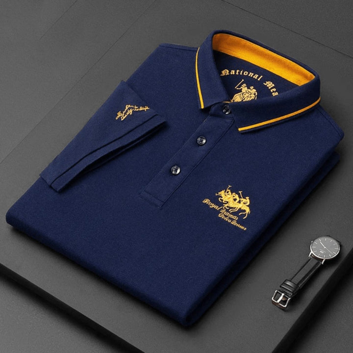 Praha Moda® | Pohodlná pánská polo košile (DOČASNĚ 1+1 ZDARMA!)