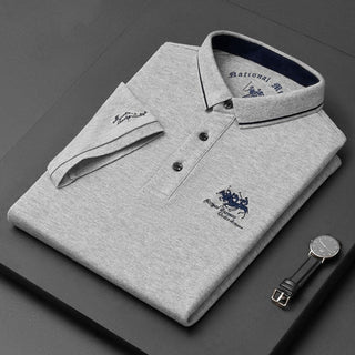 Praha Moda® | Pohodlná pánská polo košile (DOČASNĚ 1+1 ZDARMA!)