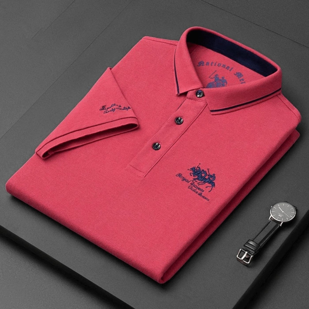 Praha Moda® | Pohodlná pánská polo košile (DOČASNĚ 1+1 ZDARMA!)
