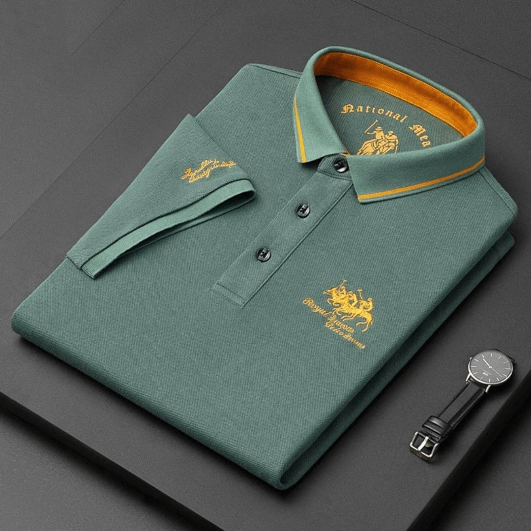 Praha Moda® | Pohodlná pánská polo košile (DOČASNĚ 1+1 ZDARMA!)