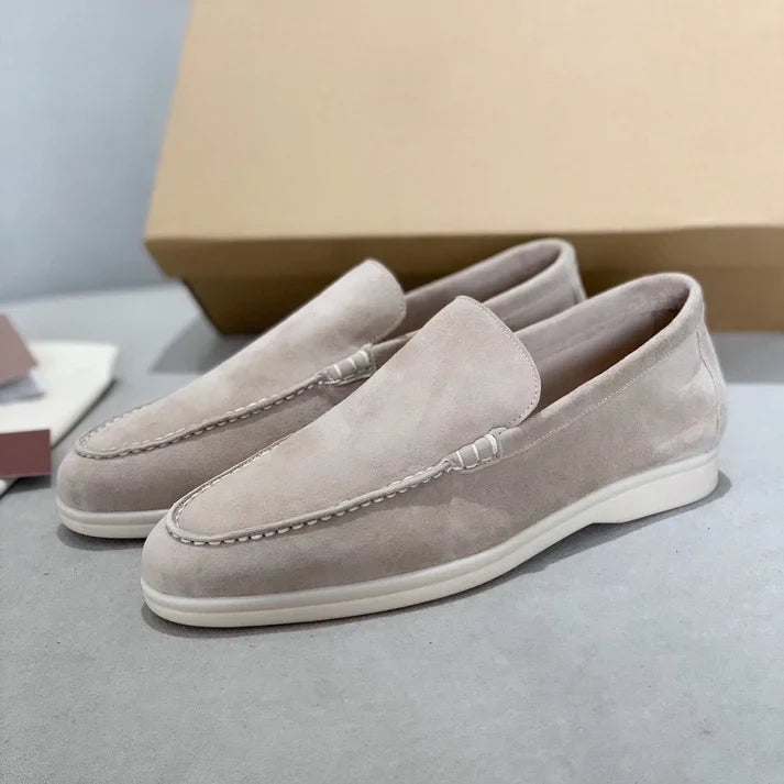 Elegantní semišové loafers