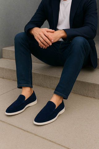 Elegantní semišové loafers