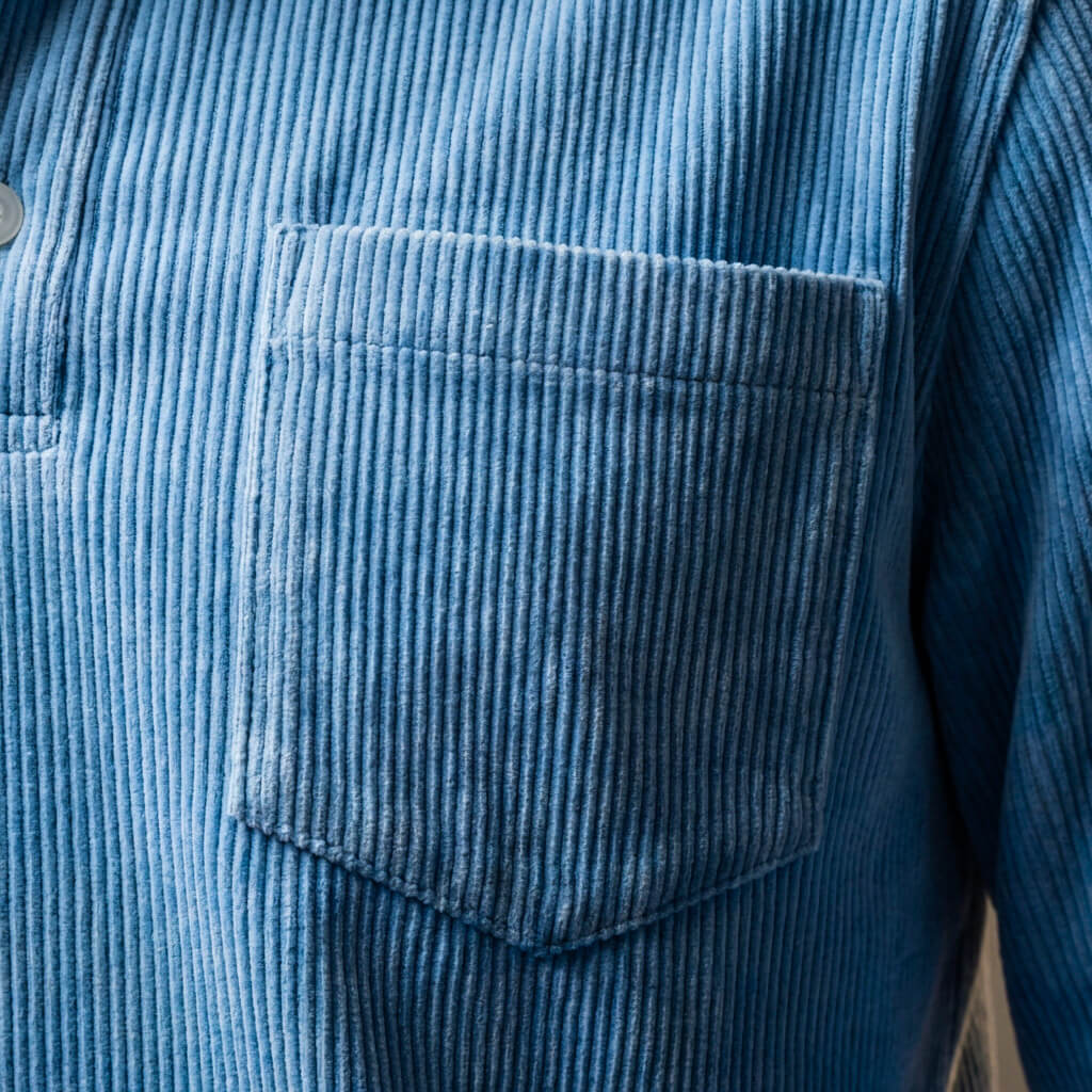 Elegantní polokošile z manšestru