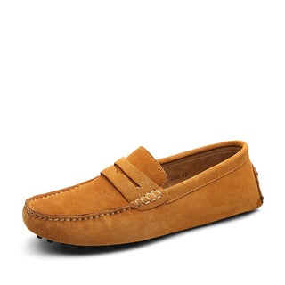 Casual semišové mokasíny