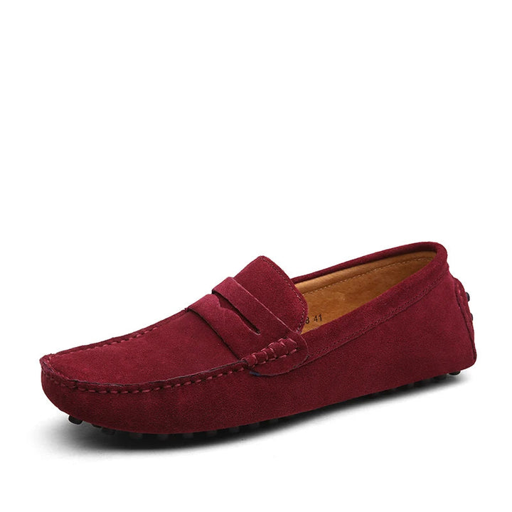 Casual semišové mokasíny