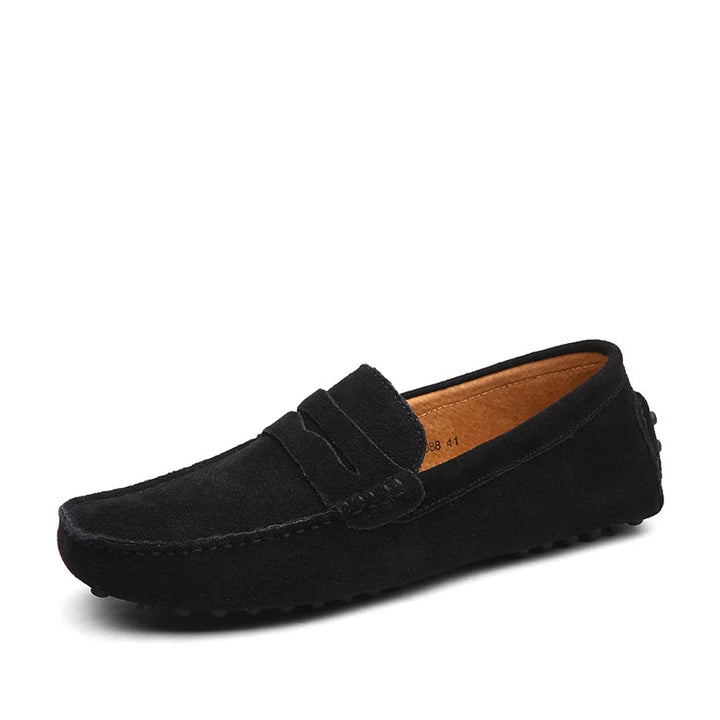 Casual semišové mokasíny