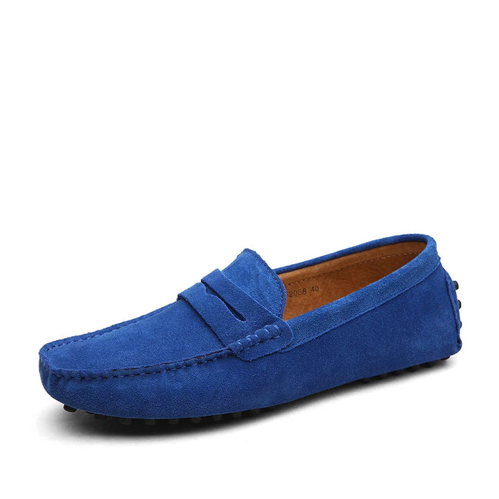 Casual semišové mokasíny