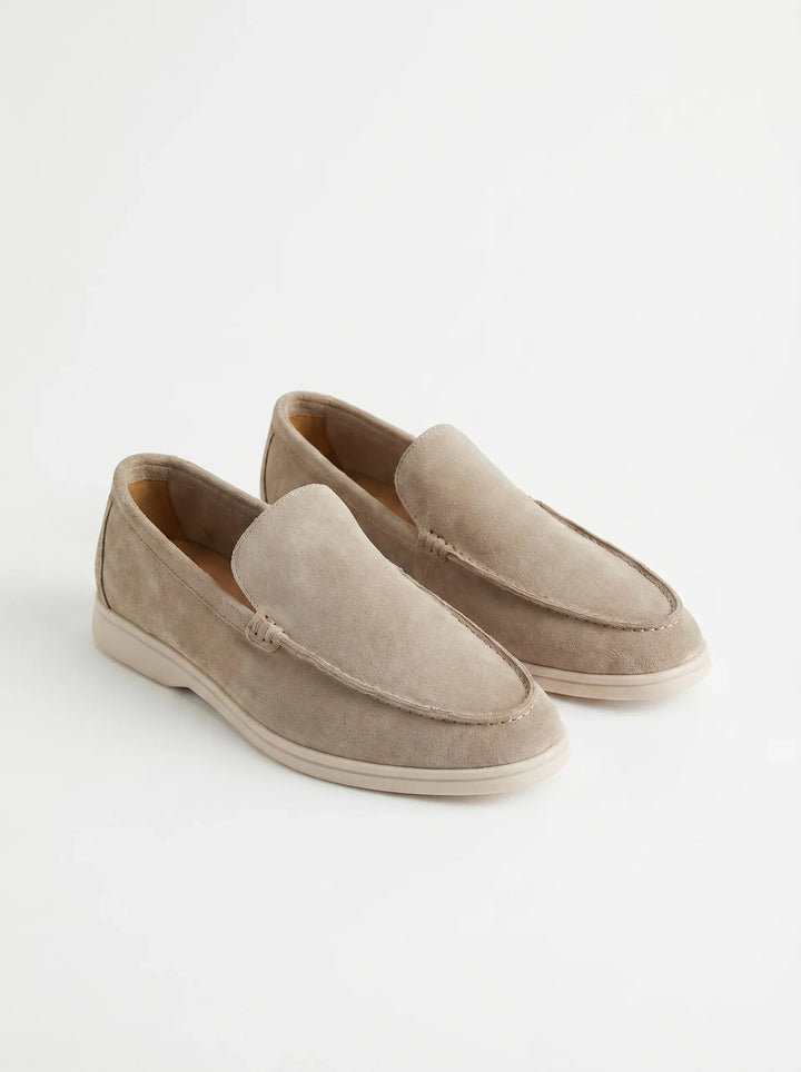 Elegantní semišové loafers
