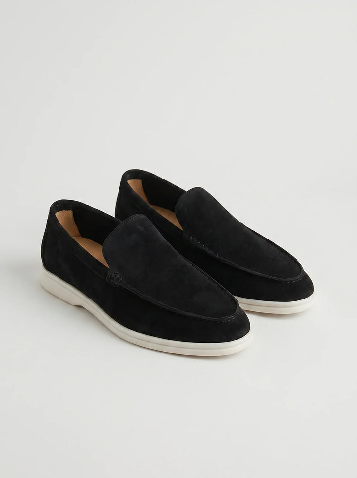 Elegantní semišové loafers