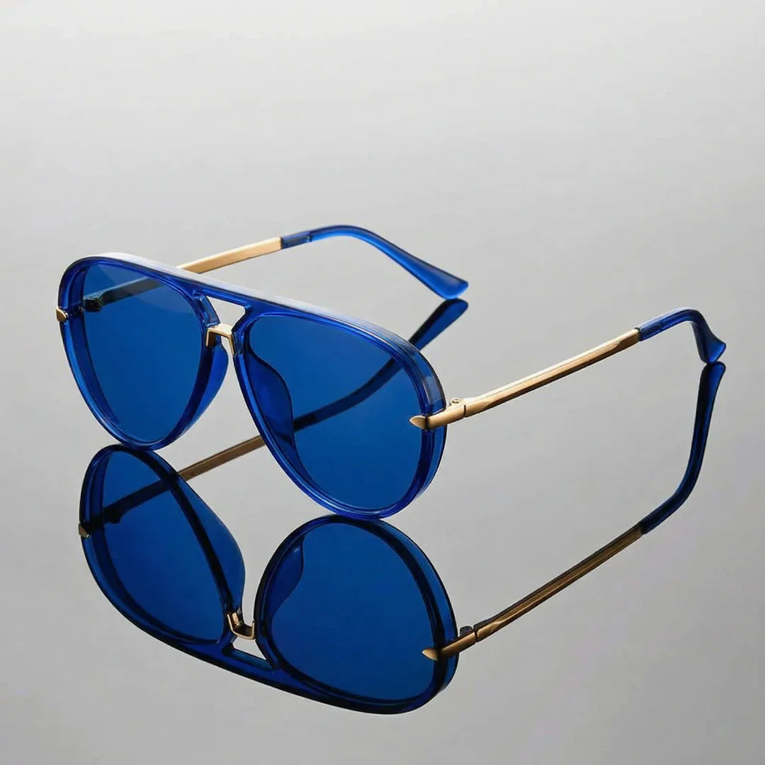 Sluneční brýle aviator fialové