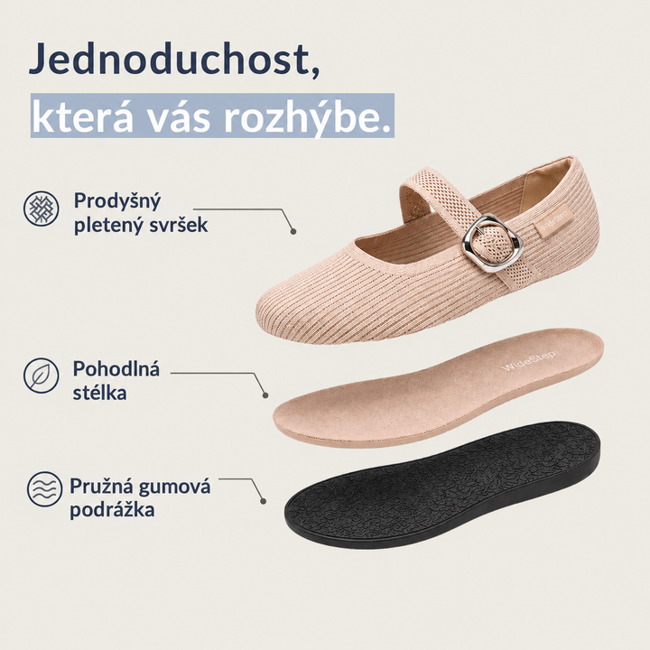 Elora - WideStep Comfort Flat – productinformatie in het Tsjechisch