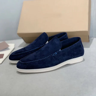 Elegantní semišové loafers