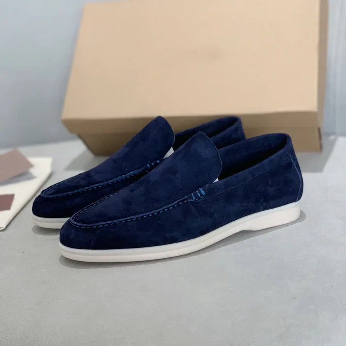 Elegantní semišové loafers