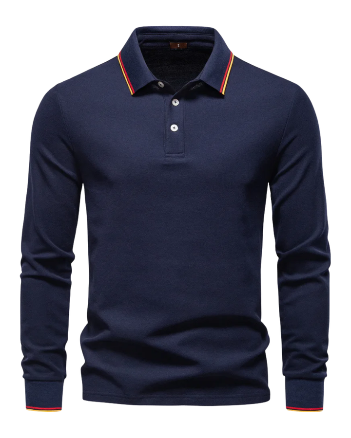 Elegantní Polo Svetr