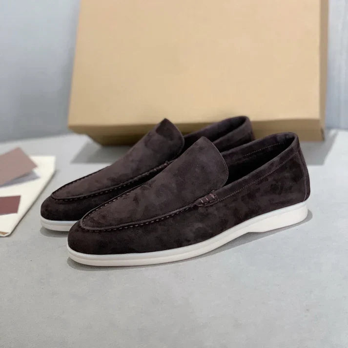 Elegantní semišové loafers